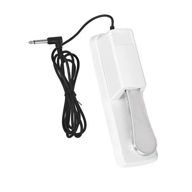 Sustain Pedal for Digital Piano Keyboard MIDI Synthesizer with Polarity Switch