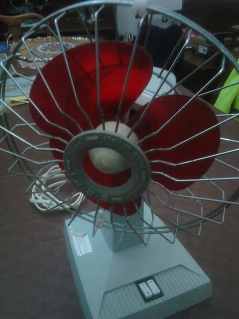 Ventilatore Vintage Anni 70  ( DA RIPARARE )
