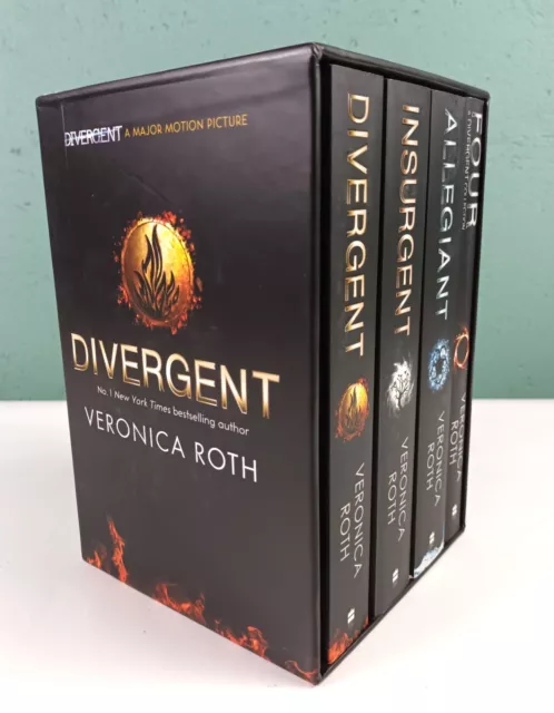 Divergent Series 4 Book Box Set. Veronica Roth. Insurgent Four. Good/Vgood