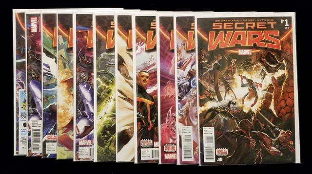 Marvel Comics - Secret Wars (2015) - Complete Run 0 - 9 + Preview Issue