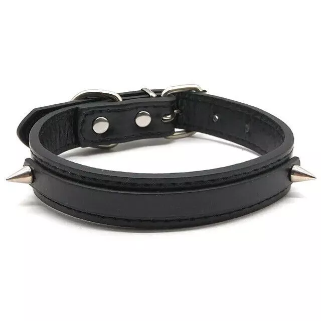 Hot Sexy PU Leather Letters TOY Customized Choker Necklace Punk Rivet Collar