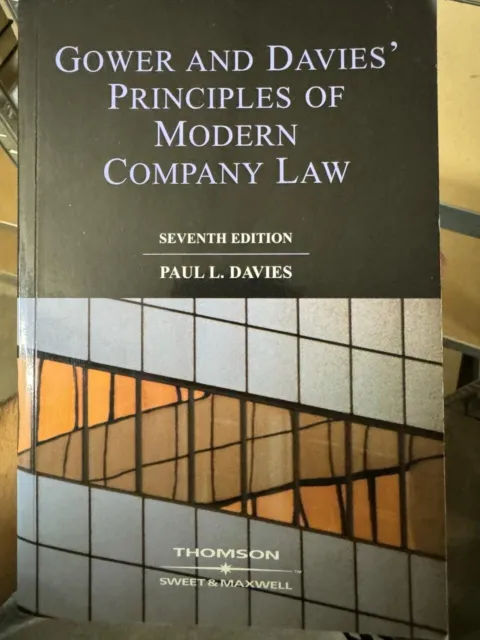 Gower And Davies On Principles Of Modern Company Law 7th Edition