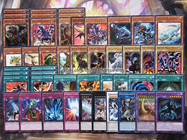 YUGIOH REX RAPTOR Deck 46 Cards Dinosaur Serpent Night Dragon Giant Tyrant Anime $39.99 - PicClick YUGIOH REX RAPTOR Deck 46 Cards Dinosaur Serpent Night Dragon Giant Tyrant Anime $39.99 - PicClick
