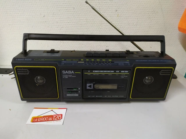 Radio Cassette SABA - RC 5998 - ancienne - fonctionne