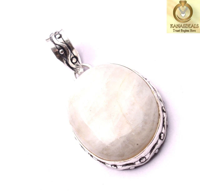 Rainbow Moonstone Plated Pendant  Jewellery 16 GM Value-Priced @1.99-69780