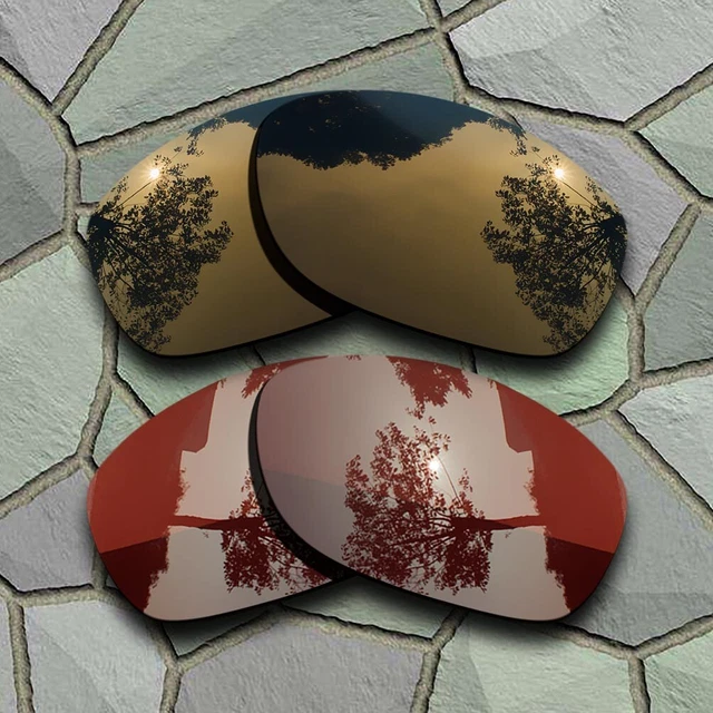 Bronze Copper&Bronze Brown Polarized Lenses Replacement For-Oakley Pit Bull