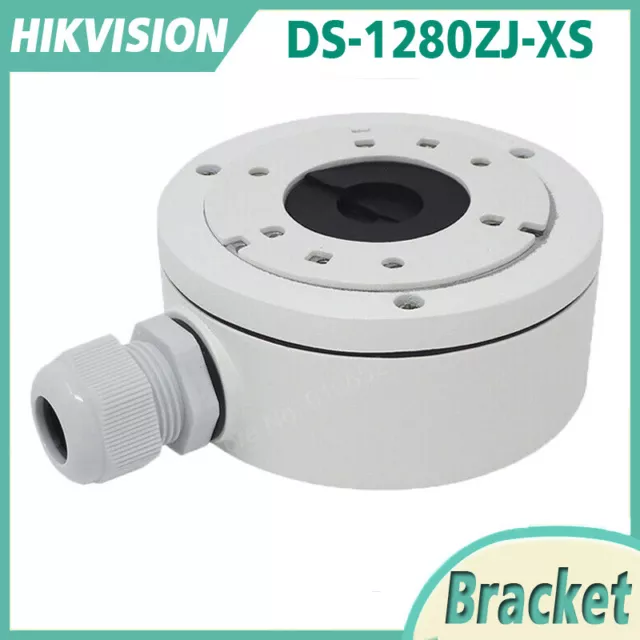 Hikvision DS-1280ZJ-XS Aluminum Alloy Junction Box for Bullet Camera White