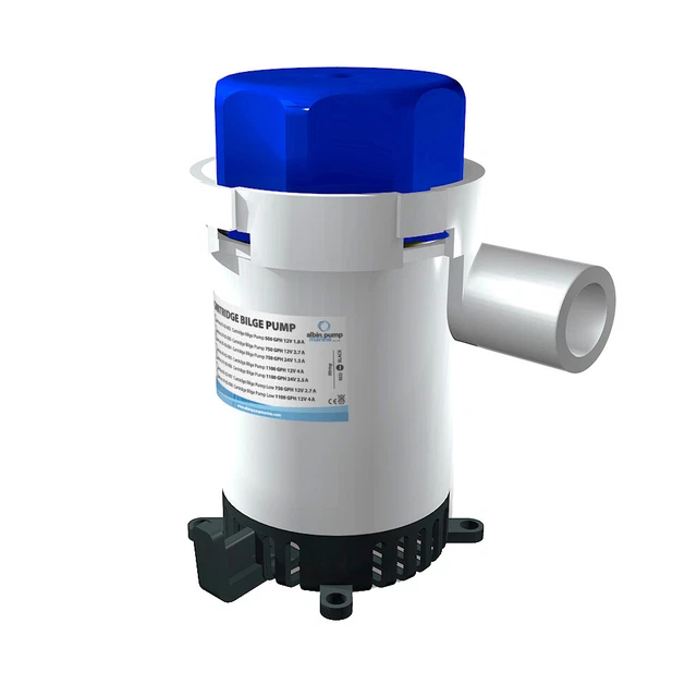 Albin Pump Cartridge Bilge Pump 1100GPH - 12V 01-02-005