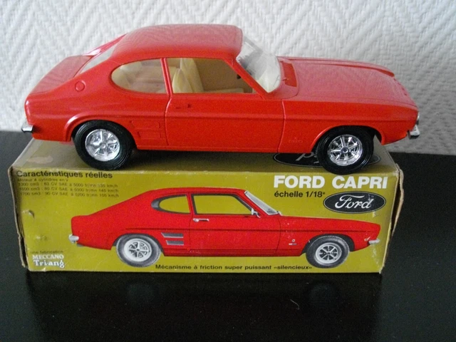 Jouet ancien Peugeot 504 Berline 1/18 Meccano Triang friction