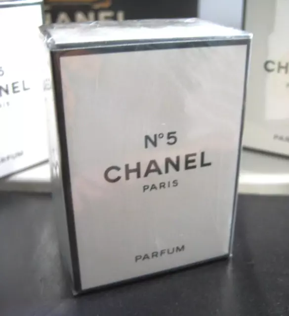 80'S VINTAGE CHANEL No.5 Pure Perfume/Parfum Splash 1/2oz-14ml NEW SEALED  BOX $114.80 - PicClick