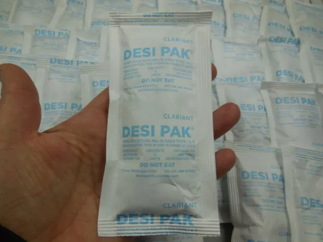 50 Dehumidifier Packs, Protects Boat, Rv & Gun Safes From Humidity & Moisture