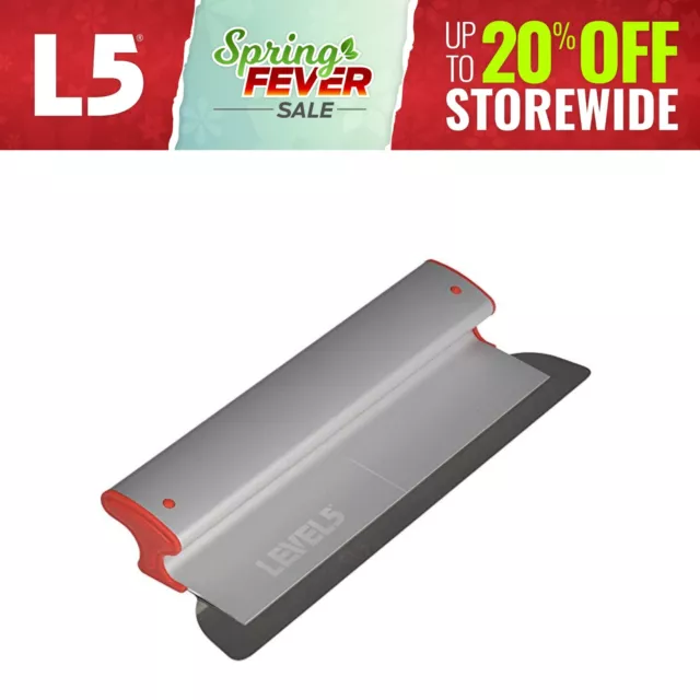 LEVEL5 16" Drywall Skimming Blade - Stainless Steel Blade | Drywall Tools 4-916