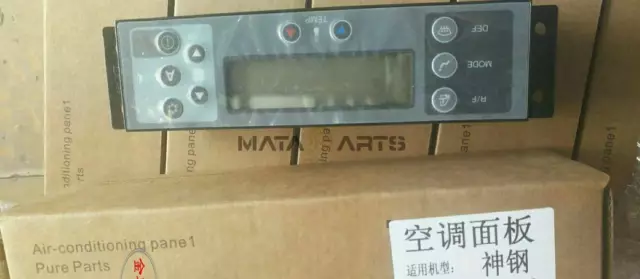 Air Conditioner Control Panel 51589-17530 For Kobelco Excavator SK200-6E 230-6E