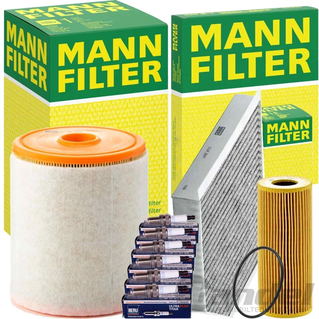 Kit Tagliando 4 Filtri Per Audi A6 C7 2.0 TDI - Olio, Aria, Abitacolo E Gasolio