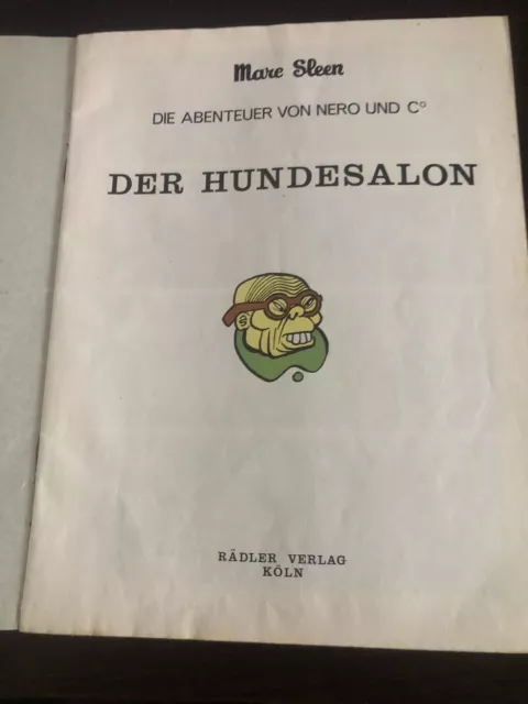 Marc Sleen - Die Abenteuer von Nero und Co - Der Hundesalon 1972 2