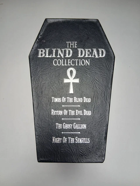 THE BLIND DEAD Collection Blue Underground 5-DVD Set Coffin Box