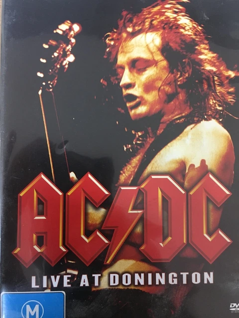 AC/DC - LIVE At Donington - 1991 DVD Exc Cond! Donnington $8.99 ...