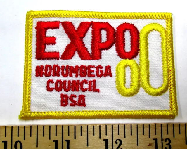 1980  NORUMBEGA Council, Expo Boy Scout Patch MA Massachusetts