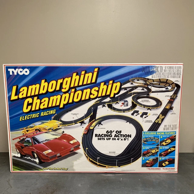 SEALED NOS 90S TYCO CHAMPIONSHIP RACE TRACK SLOT CAR SET