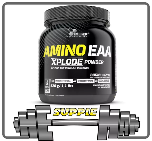 Olimp Amino EAA Xplode 520g EAA BCAA Glutamine EAANABOL L-Alanine Arginine