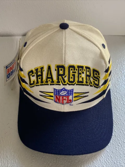 Vintage San Diego Chargers Logo Athletic Diamond Spike Hat Snapback Cap NFL