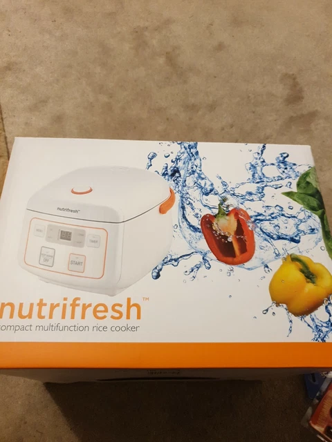 BNIB NUTRIFRESH COMPACT Multifunction Rice Cooker 0.72L 220 240v 460W 24.99 PicClick UK