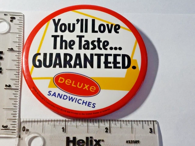 McDonald's Restaurant You'll Love The Taste Guaranteed. Pin (040623)