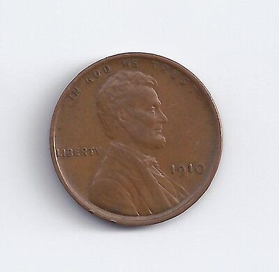 1910-P  Lincoln Wheat Cent in XF