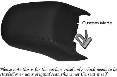 Carbon Fibre Vinyl Custom Fits Bmw R 1200 Rt Rear Passenger Seat Cover