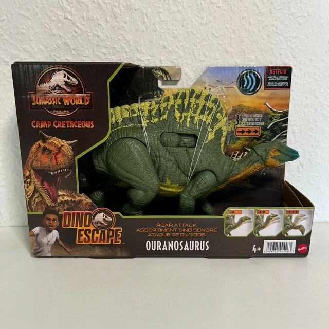 Jurassic World Fierce Force Gallimimus Camp Cretaceous Dinosaurus Actiefiguur met Beweegbare Gewrichten, Realistische Vormgeving en een Aanvalsfunctie, cadeau voor kinderen vanaf 3 jaar Jurassic World Fierce Force Gallimimus Camp Cretaceous Dinosaurus Actiefiguur met Beweegbare Gewrichten, Realistische Vormgeving en een Aanvalsfunctie, cadeau voor kinderen vanaf 3 jaar