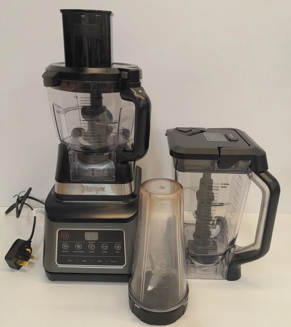 NINJA BN800UK 3IN1 Food Processor AutoiQ 1200W Black (Dirty/Missing