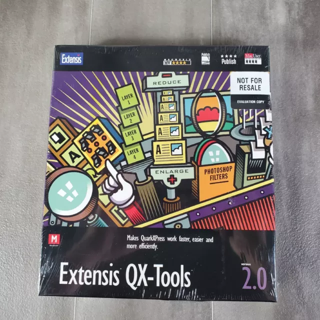 Extensis QX-Tools Pagetools 2.0 MAC productivity Makes QuarkXPress Work Faster