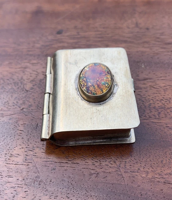 彫刻・オブジェ Vintage London Hallmark 1984 Pill Box 彫刻・オブジェ Vintage London Hallmark 1984 Pill Box British