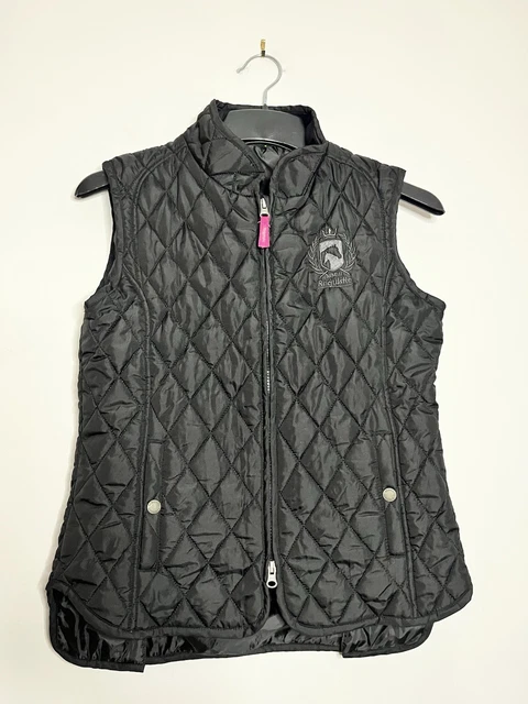 Gilet D'équitation Mary King Pour Joules - Rouge, Taille 8, Rembourré, Très Bon état