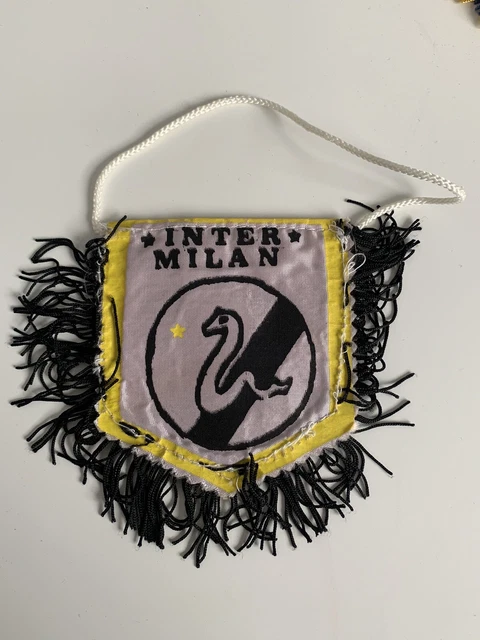 Inter Milan fanion vintage football pennant wimpel Serie A