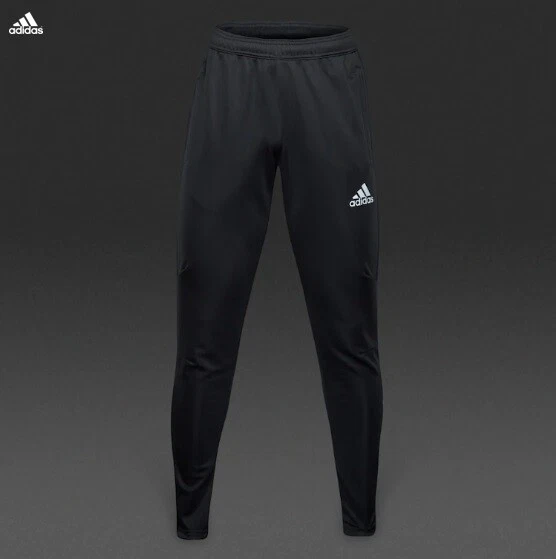 adidas Tiro 17 Training Pants Slim Fit Track Bottoms (Youth & Adult) Black/White