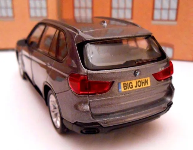 PERSONALISED PLATES BMW X5 Model Toy Car boy girl dad BIRTHDAY Gift NEW BOXED