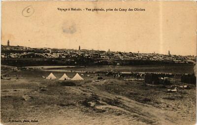 CPA AK MEKNES Vue generale prise du Camp des Oliviers MAROC (689883)