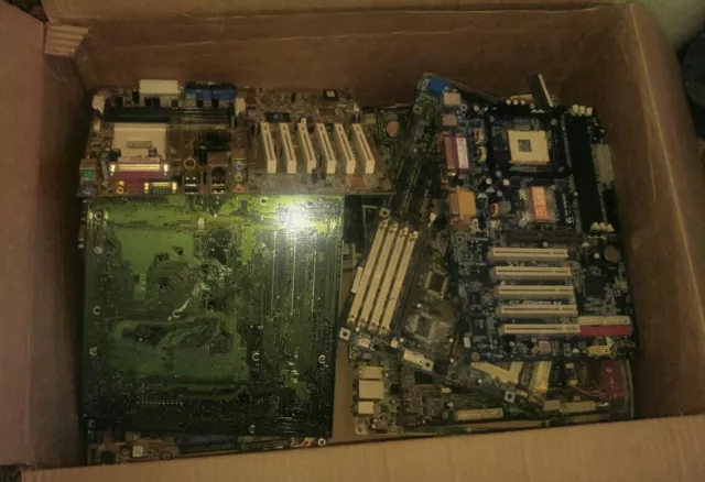 27 Pounds Motherboards Gold Metals Recovery Scrap Lot Recycle 27 Pounds Motherboards Gold Metals Recovery Scrap Lot Recycle