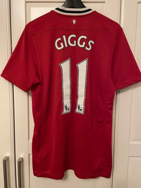 Nike Manchester United Trikot Ryan Giggs Gr. M 2011/2012 rot