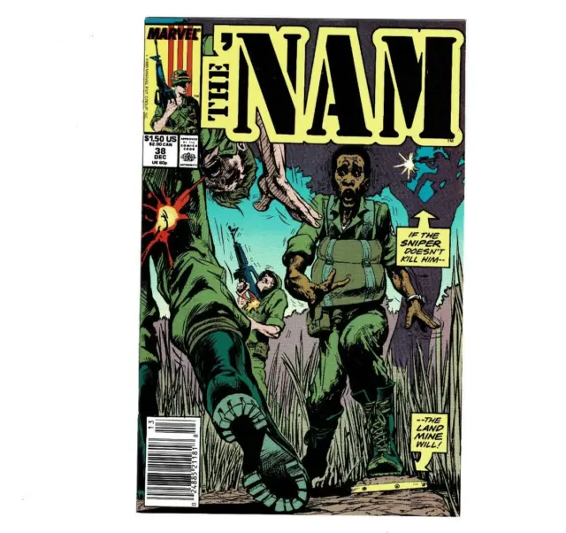 The Nam #38 Marvel Comics 1989 Newsstand