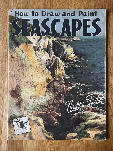 HOW TO DRAW and Paint Seascapes by Walter Foster Vintage Art Book £1.99 ...