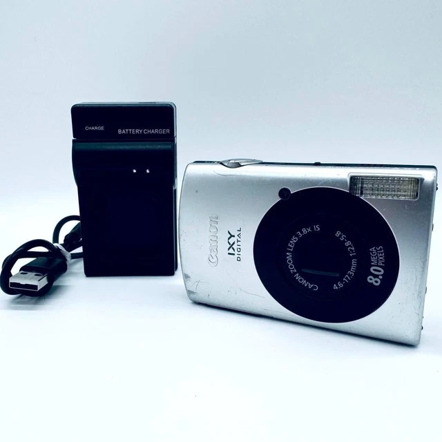 ★★★★【malo】 Canon IXY DIGITAL 910 IS Canon IXY Digital 910IS Silver 8.0 MP Compact Digital Camera