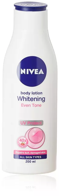 Nivea Body Lotion Whitening & UV Protect All skin types -  200 ml