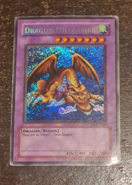 Carte Yu Gi Oh Dragon Millénaire Secret Rare MRD-F143