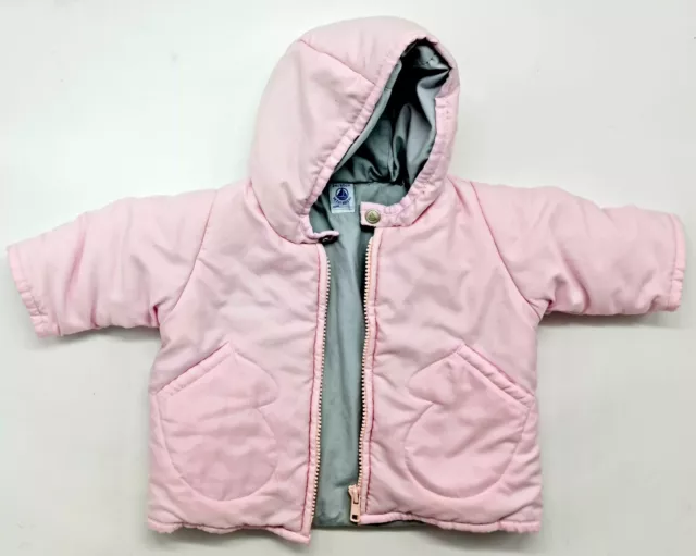 À Doublure Original Bébé Veste De Petit Bateau Taille 3M 56