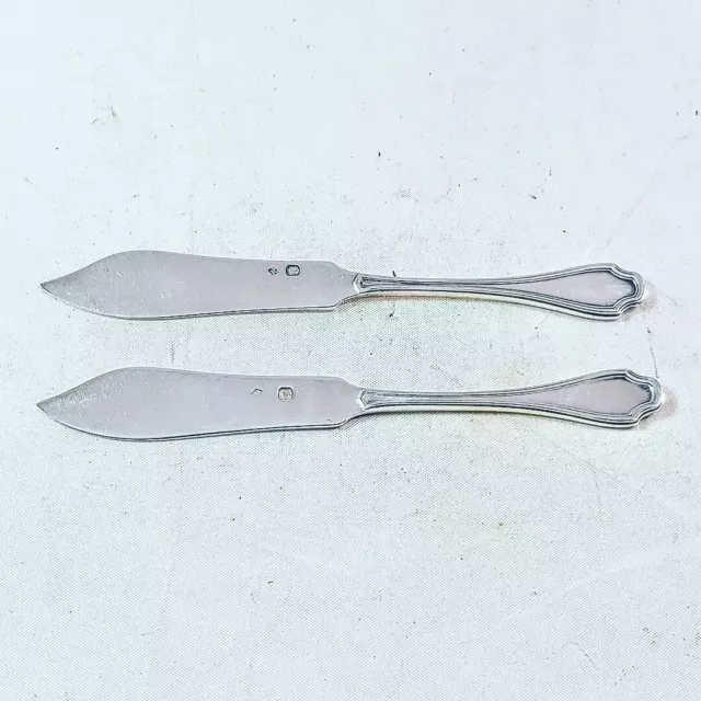 Adorable Paire de Tartineurs Argent massif Minerve 1er Titre 10,5 cm