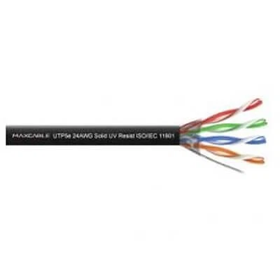 Cavo UTP (cu/Al) 305MT cat.5E MATASSA ESTERNO UV MAXC-UTP-CCA