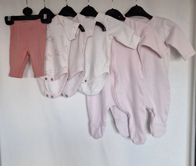 Baby Girls Clothes Bundle Age Newborn.Used.Good condition.