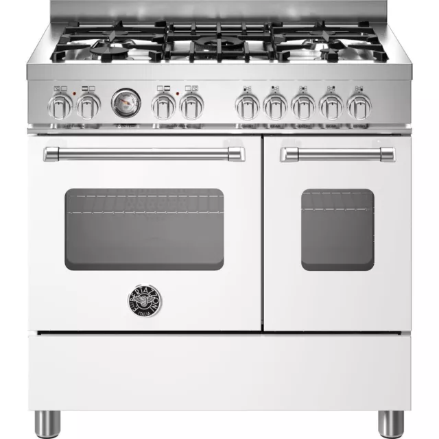 Bertazzoni MAS95C2EBIC Master Series 90cm Dual Fuel Range Cooker 5 Burners